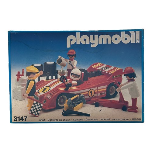 Playmobil 3147 rennwagen - rennwagen, mit