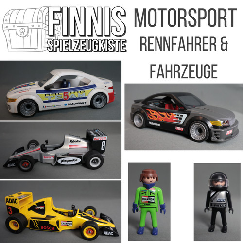 Playmobil rennfahrer und - playmobil,