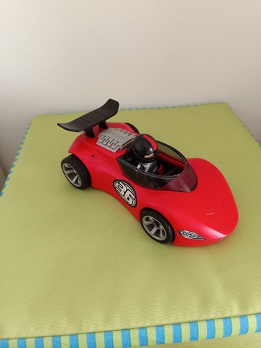 Playmobil rennwagen mit - rennwagen,